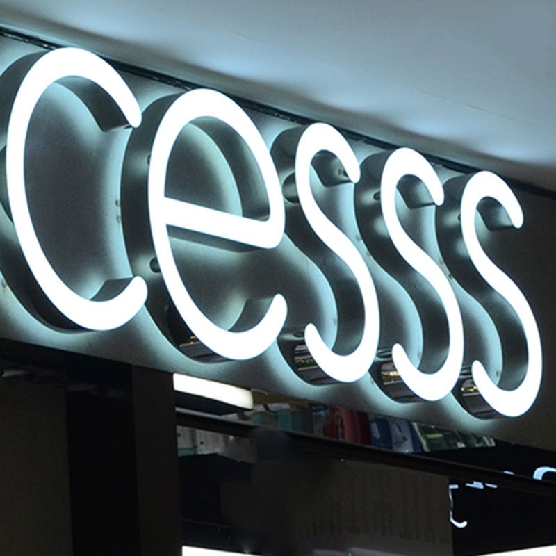 Wholesale Custom Design Logo Outdoor Acrylic Frontlit Alphabet Sign Board Shop Channel Letter Led Raised Lettering Signage