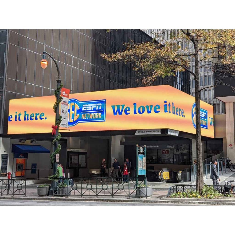 Signage Mall Complex Advertising Led Screen Mega Pantalla Manufacturers Of Outdoor 90 Degrees Video Displays Digital Signage