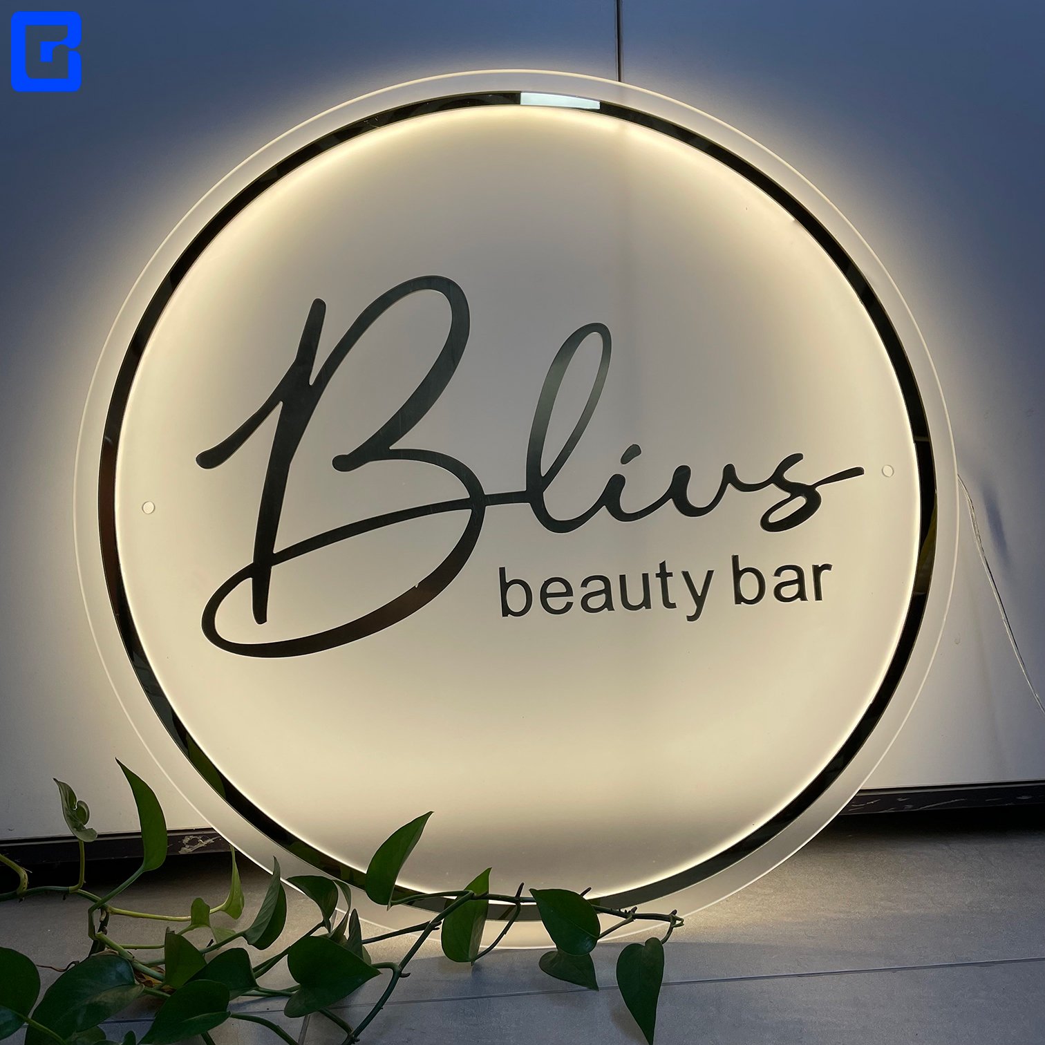 Manufacturers business custom led light signs advertising acrylic led sign board