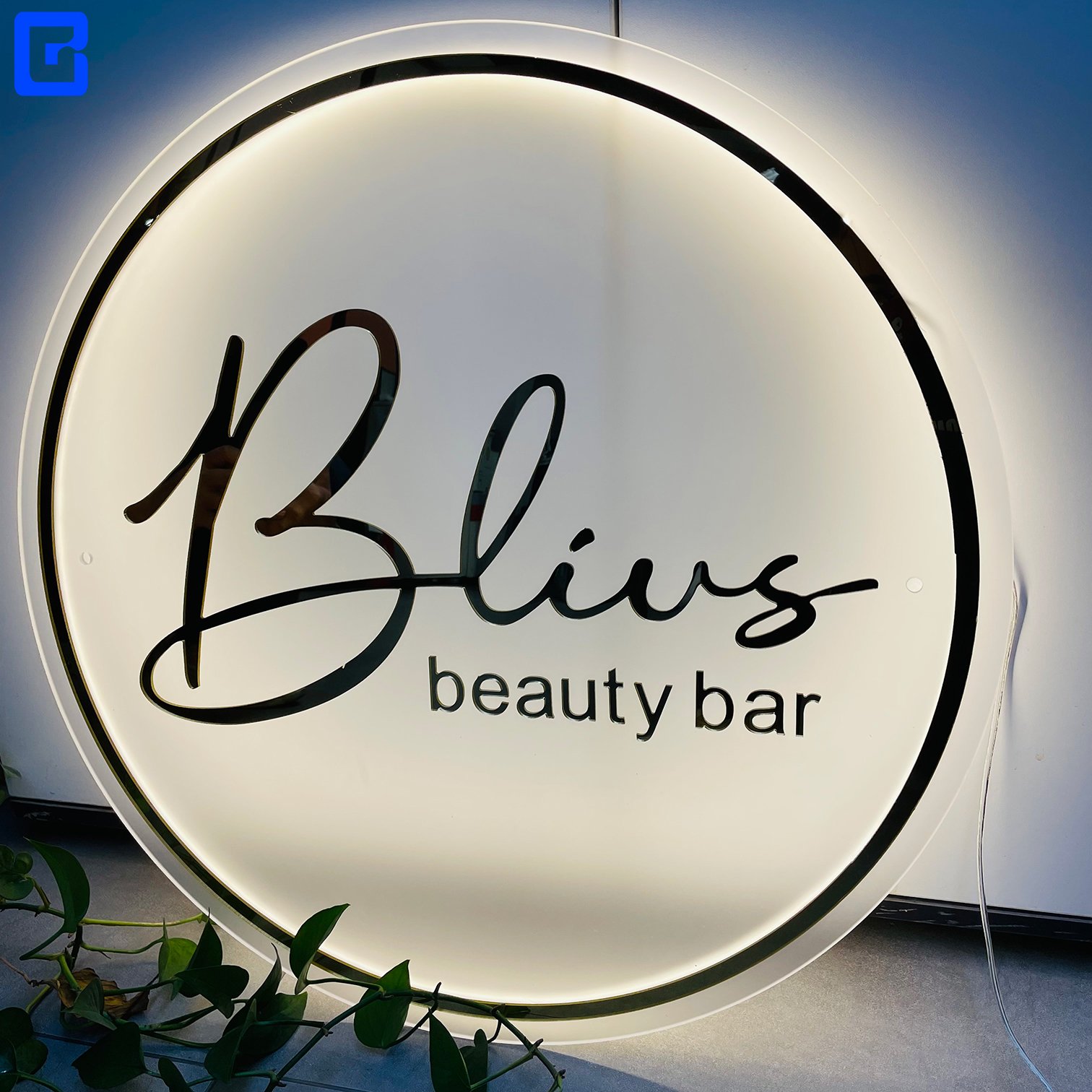 Manufacturers business custom led light signs advertising acrylic led sign board