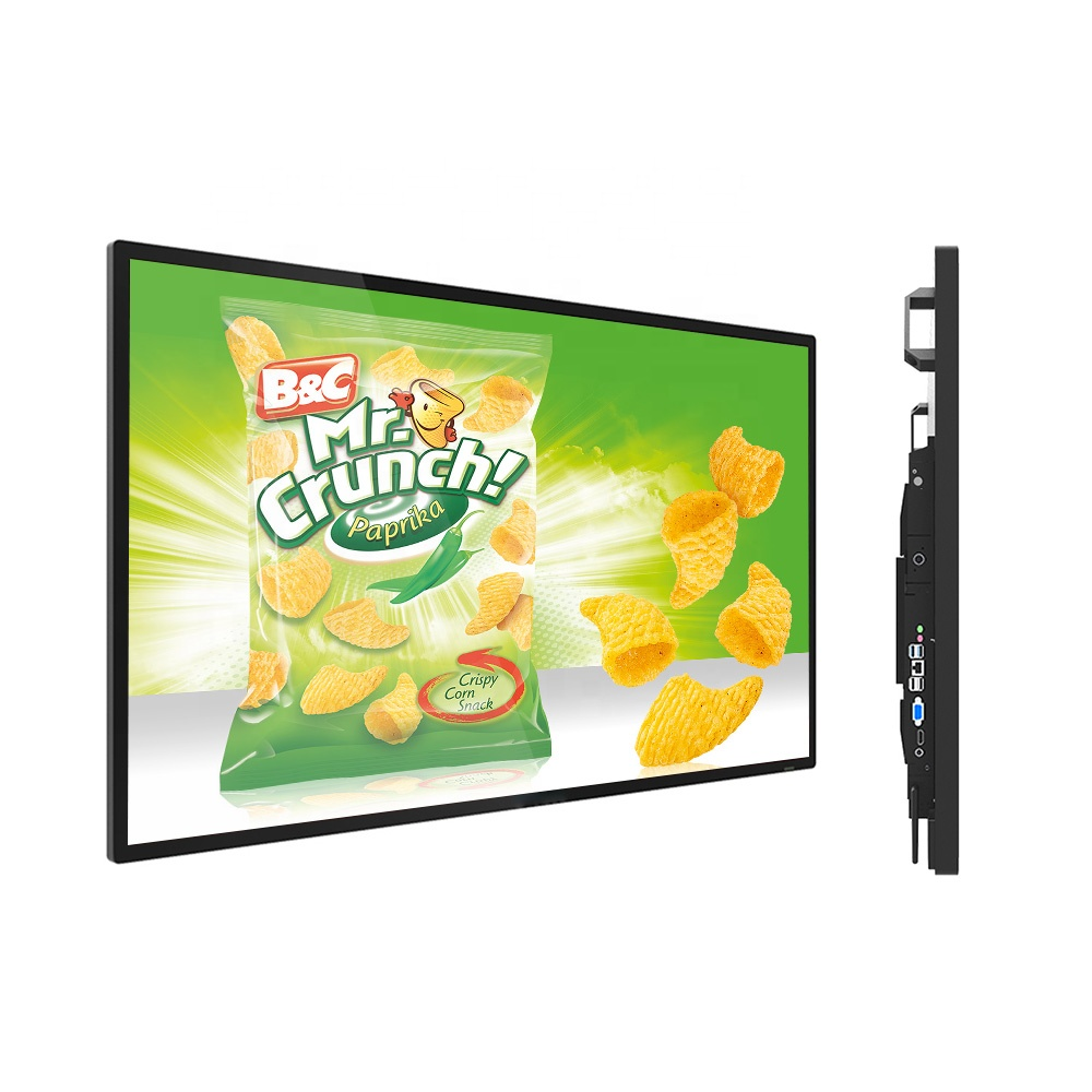 32 inch RK3399 Ultra Thin Advertising Screen with CMS Software Menu Board Display