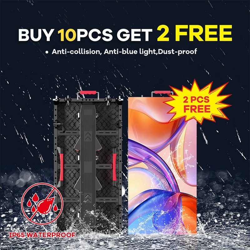 Waterproof Led Screen P3.91 Outdoor P2 Stage Backdrop Rental Big Led Screen P5 For Advertising