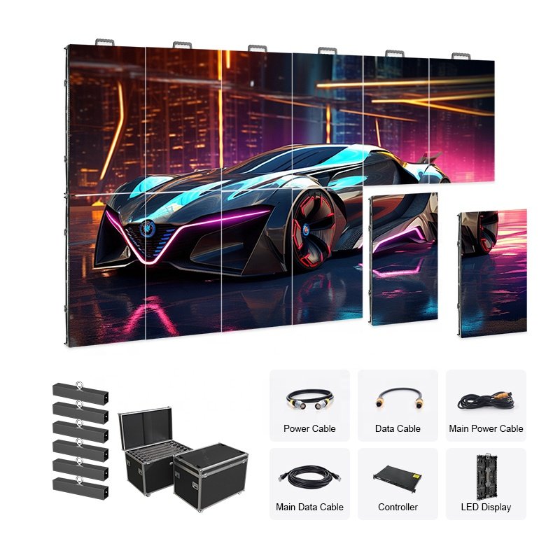 Waterproof Led Screen P3.91 Outdoor P2 Stage Backdrop Rental Big Led Screen P5 For Advertising