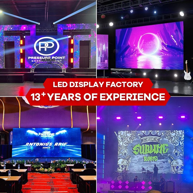 Waterproof Led Screen P3.91 Outdoor P2 Stage Backdrop Rental Big Led Screen P5 For Advertising