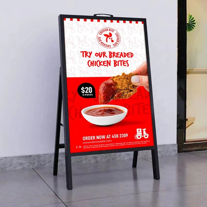 A-shape led advertising board welcome sign big size