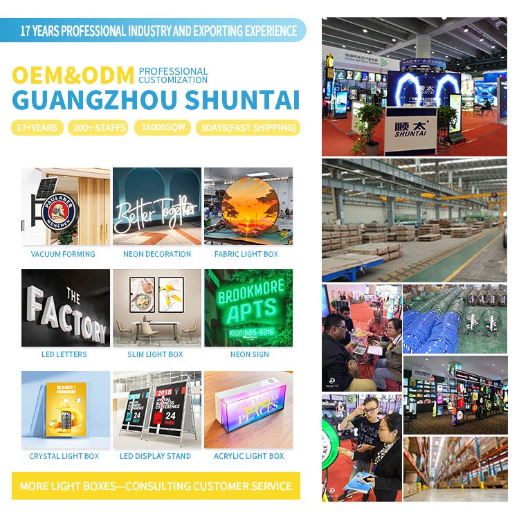 A-shape led advertising board welcome sign big size