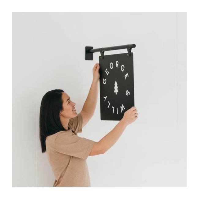 Custom Outdoor Shop Blade Wall Sign Exterior Restaurant Cafe Blade Sign Hanging Advertising Business Sign Advertising Boards