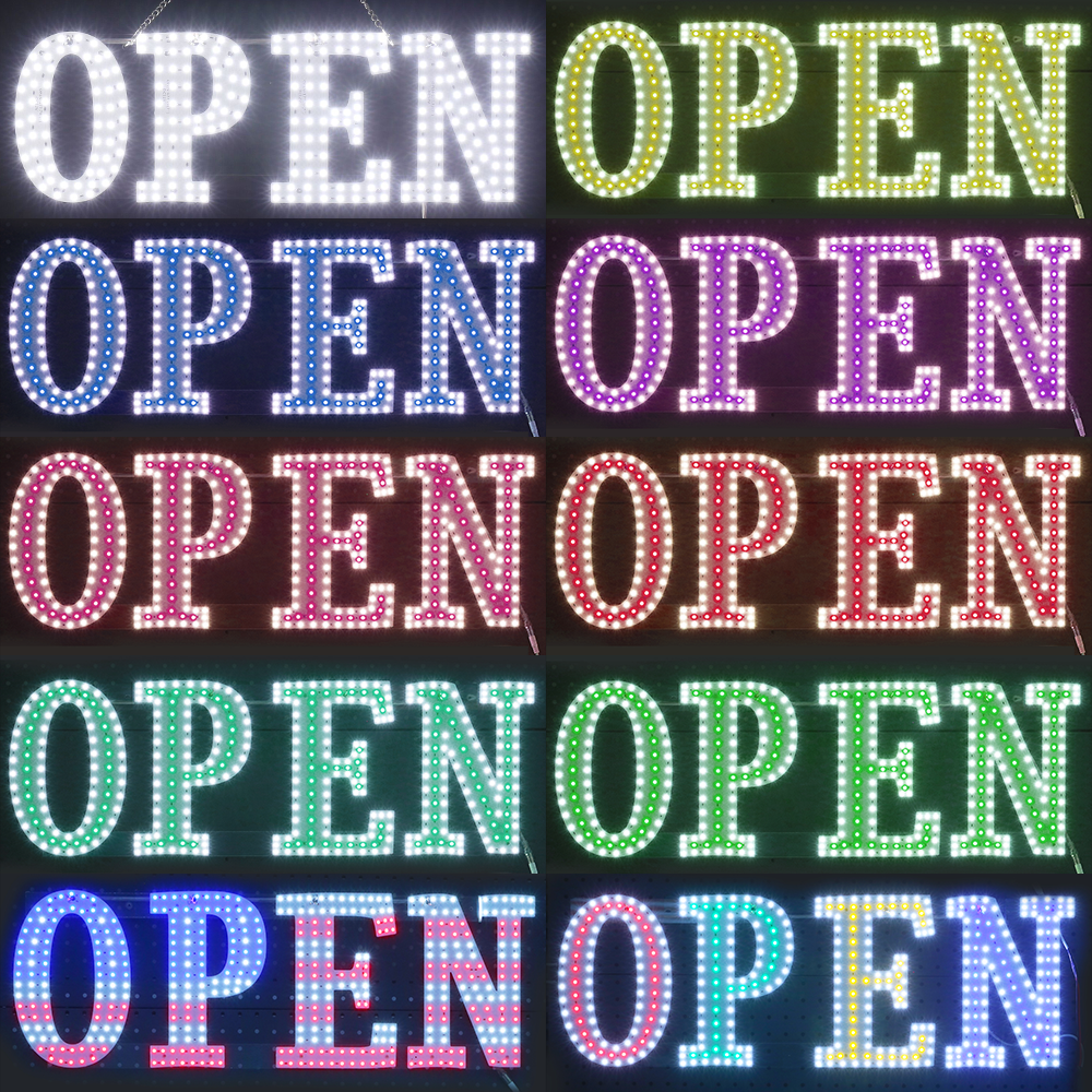 led pharmacy cross sign Open Shop Led Illuminated Sign Smoke Shop Led Open Signs For Business