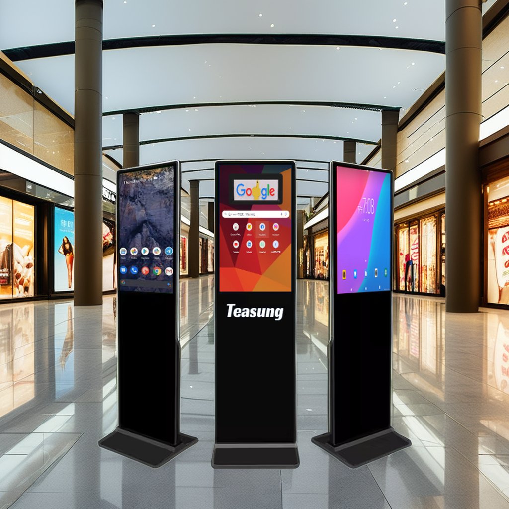 43 49 55 65 inch LCD Digital Signage and displays HD Poster lcd kiosk 4k indoor advertising player HD touch screen kiosk