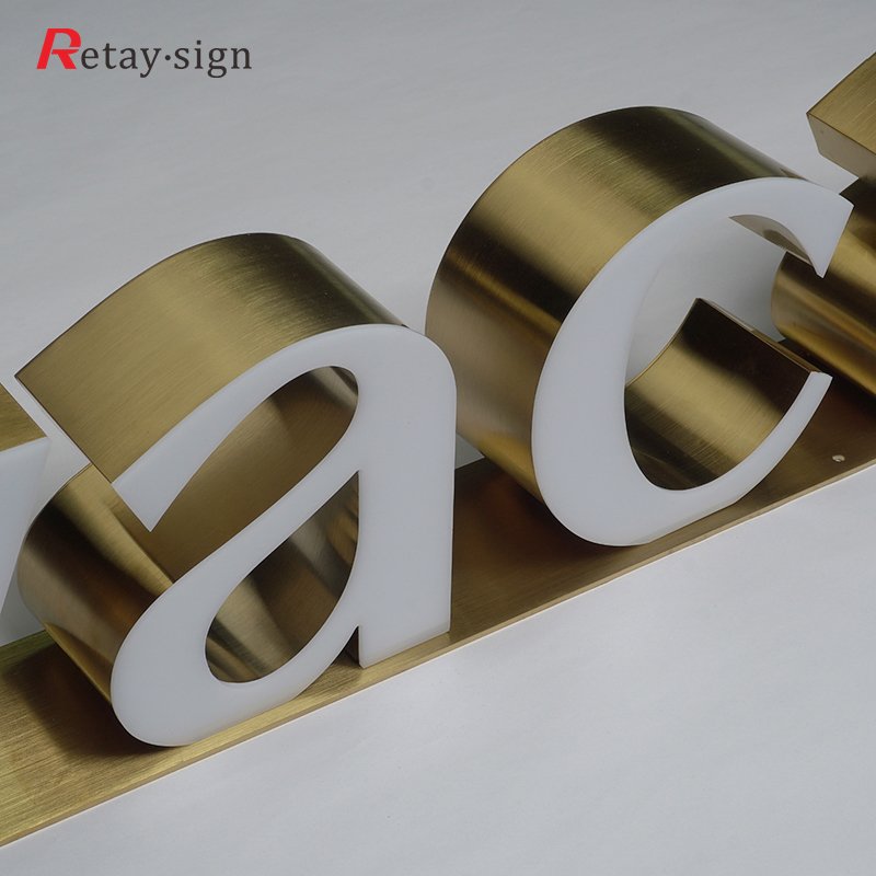 Led sign board outdoor advertising led light open business sign led illuminated letters signs