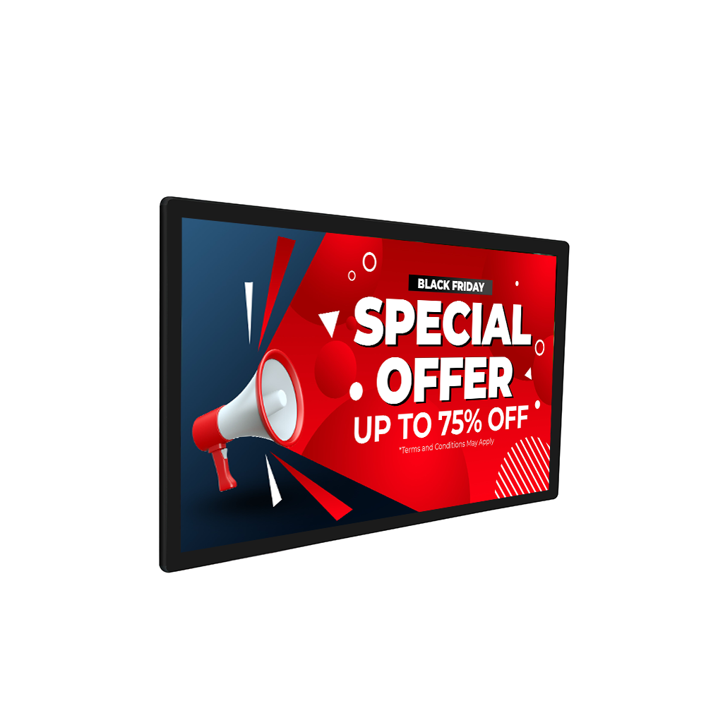 32 Inch LCD Interactive Touch Screen Digital Signage Wall-mounted Advertising Machine Wall Mount For Exhibition