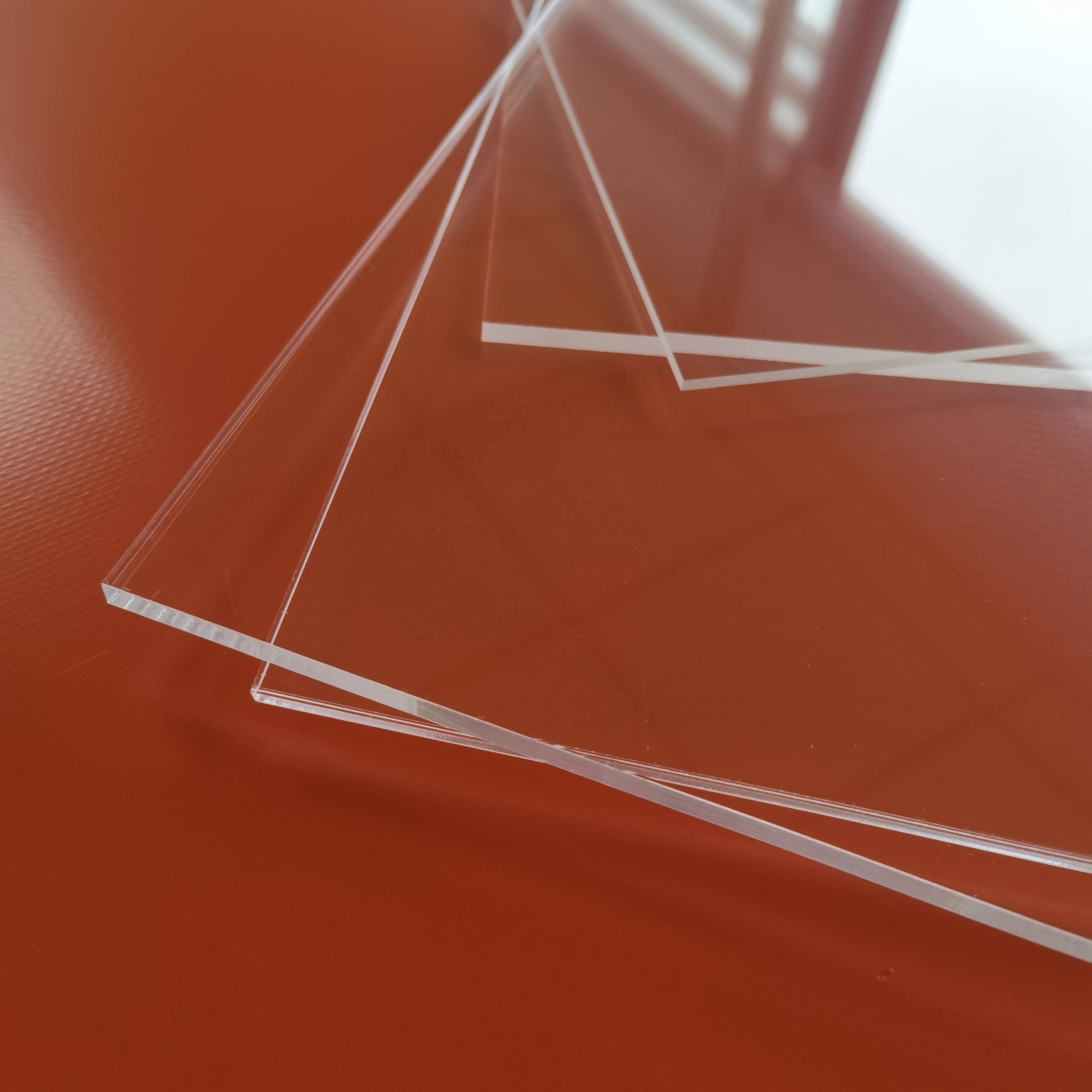 Factory custom size 3mm 4mm 5mm acrilico sheet/acrylic panel/100% transparente acrylic sheet clear Advertising board