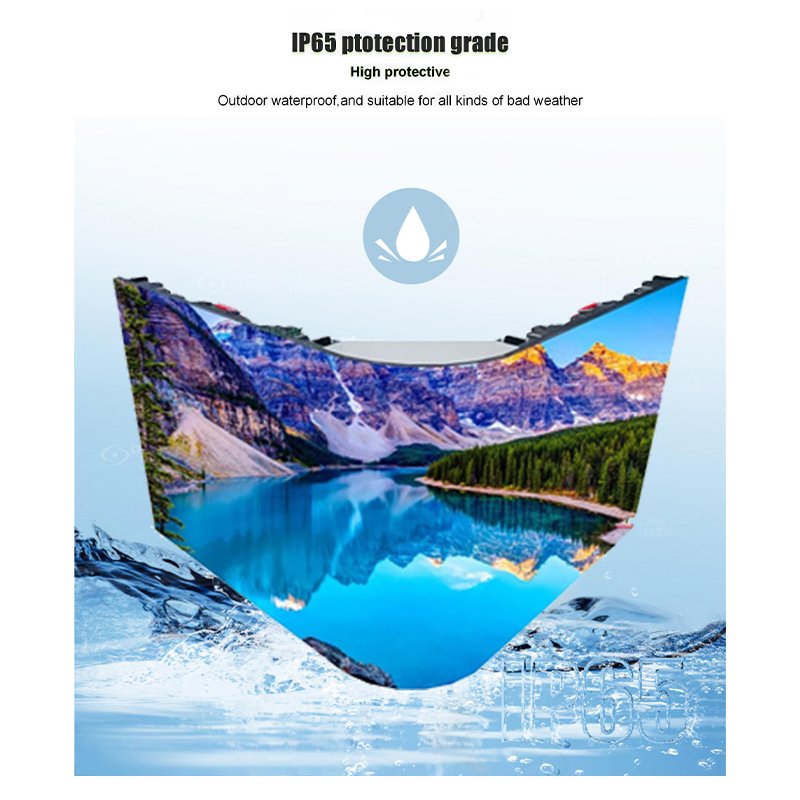 Outdoor P2.5 P3 P4 P5 P6 P10 led display screen commercial advertising bill boarding 3d giant outdoor led display screen