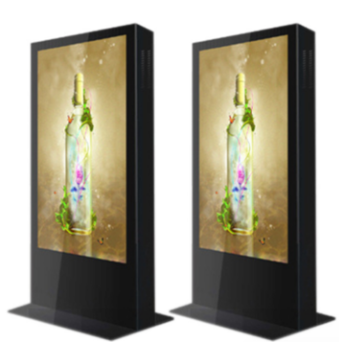 THLEE floor-standing LCD smart wall-mounted touch vertical advertising outdoor display Android touch screen all-in-one machine