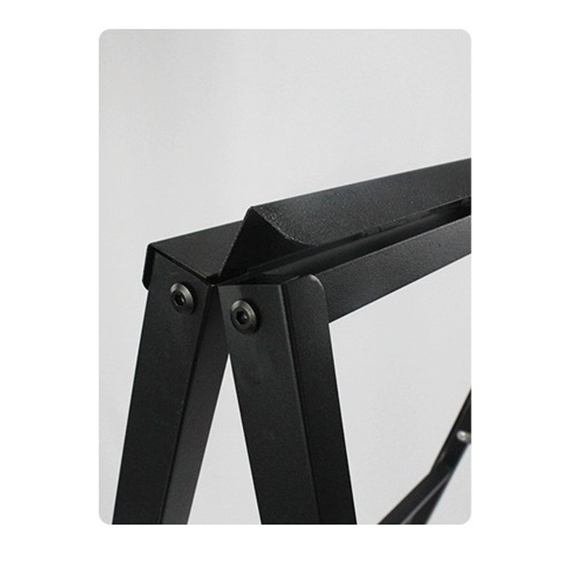 single-Sided Outdoor A-Frame Iron Billboard Display Standee Vertical Poster Rack for Advertising Boards