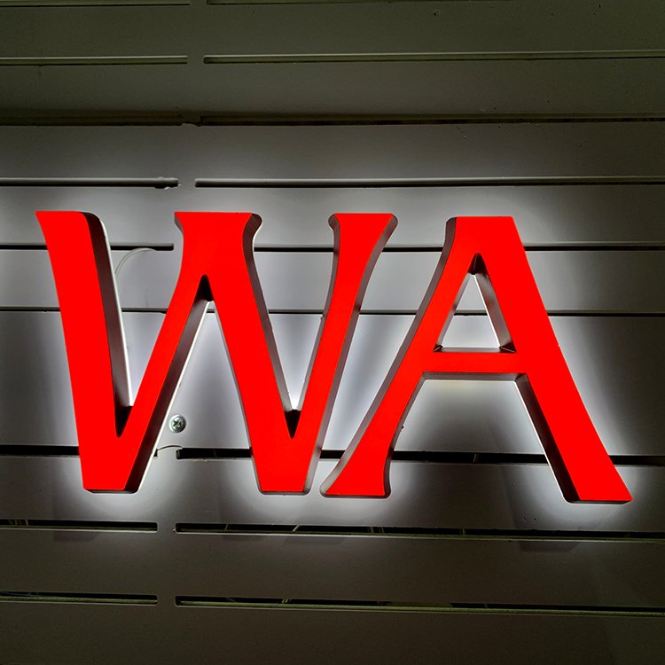 led Light letter outdoor 3d sign led sign light custom acrylic letters led signage 3d custom led sign for business shop front