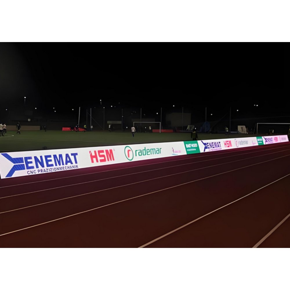 Football Soccer Sports Perimeter 960*960Mm P6 P8 P10 Outdoor Advertising Signage Banner Boards Screen Panel Led Display Stadium