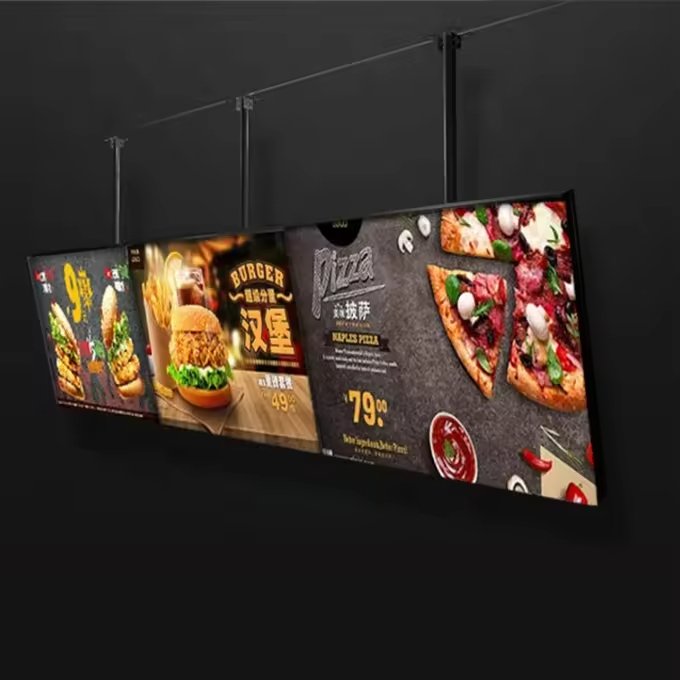 restaurant led menu light board magnetic led menu light board