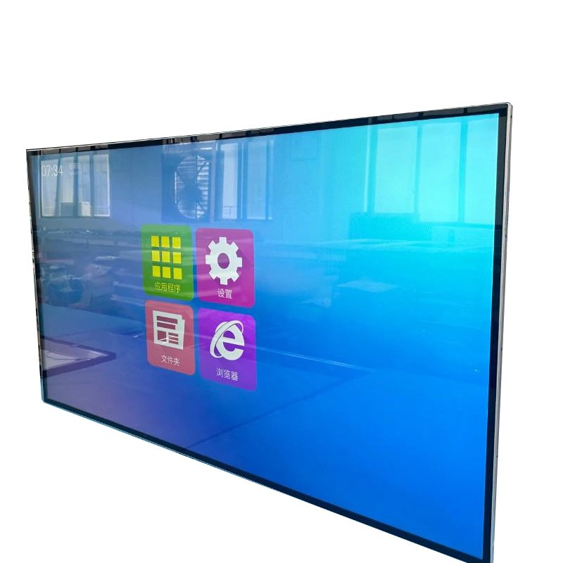 4K HD Wall mounted Menu Digital Display 43 inch hanging digital panel display LCD menu board