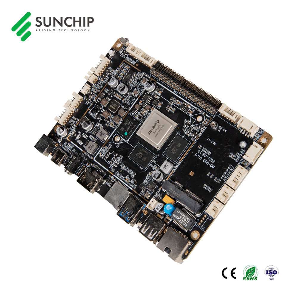 Rockchip RK3328 Android Embedded Board For Kiosk Digital Signage From Sunchip Industrial Control Mainboard