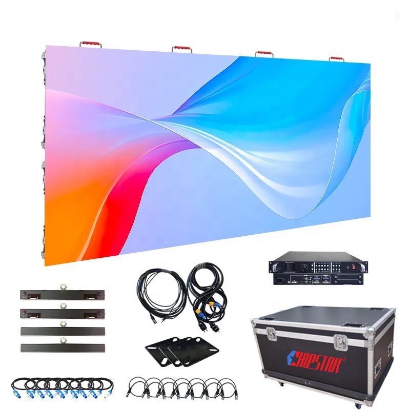 P3.91 led board display outdoor rental with 500*500mm led panels