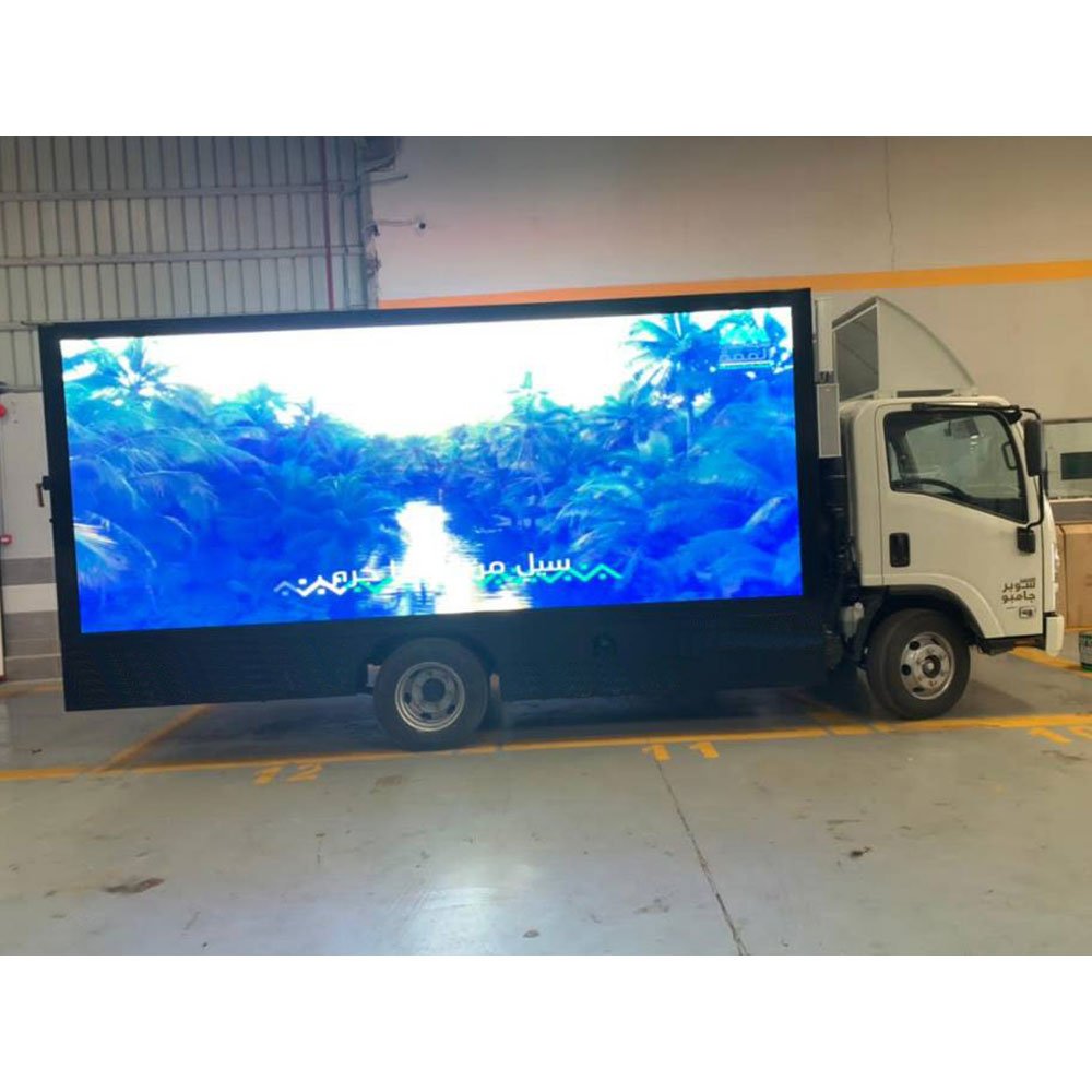 Outdoor P4 4Mm P8 Vehicle Led Screen Commercial Led Mobile Billboard Display For Sale Truck Mounted Led Bill Boards