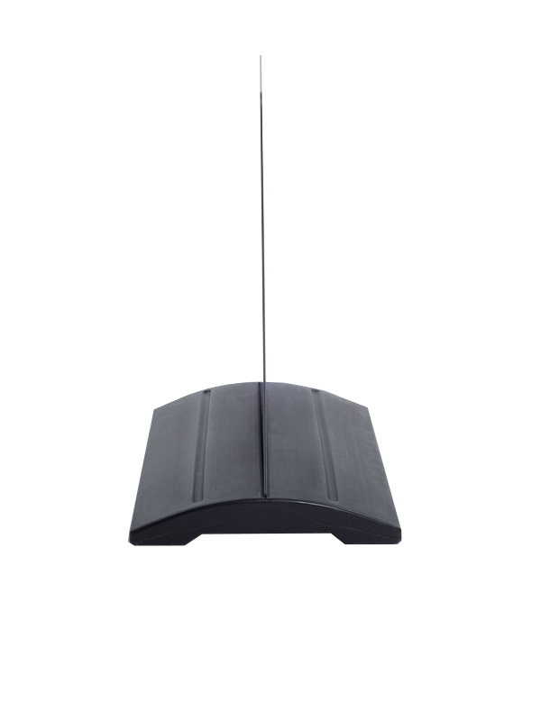 Black Portable Outdoor Water Filling Sign Base for Footpath Advertising