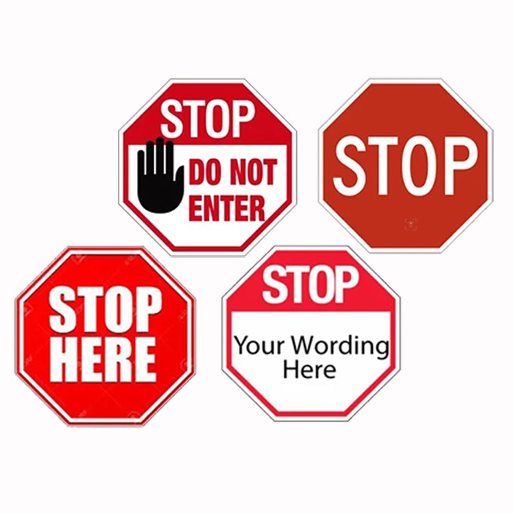 Custom Safety Sign All Type PVC Board Printing Garage Industrial Safety Outdoor Warning Decorative Custom PVC Safety Sign