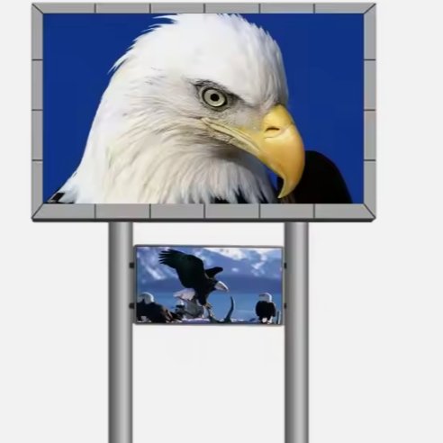 Outdoor 3D Easy Installation LED Screens Commercial Advertising LED Display Panel Sign Bill Boarding SMD