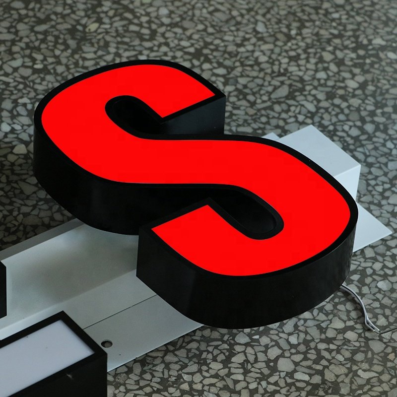 sign board designs for shop business sign illuminated signage board 3d glow outdoor advertising boards
