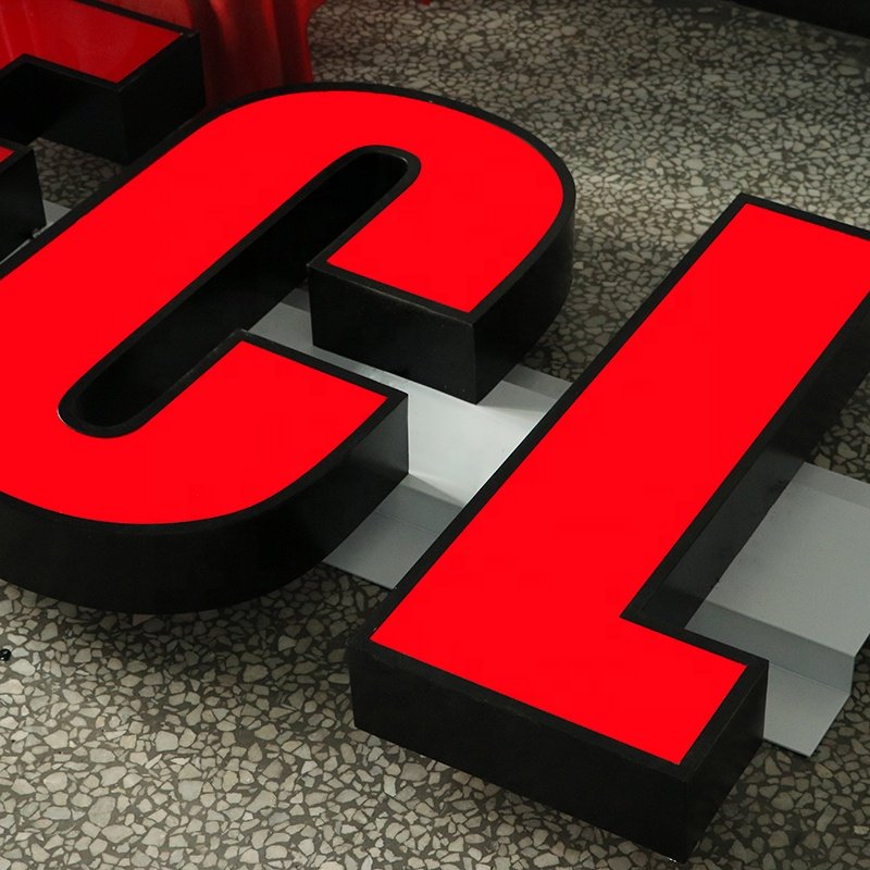 sign board designs for shop business sign illuminated signage board 3d glow outdoor advertising boards