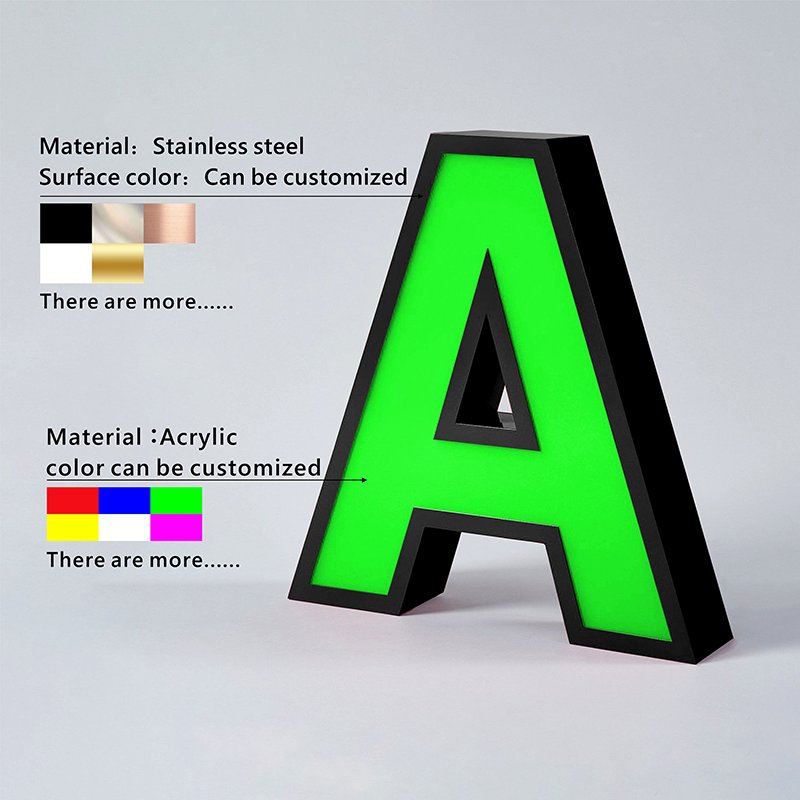 sign board designs for shop business sign illuminated signage board 3d glow outdoor advertising boards