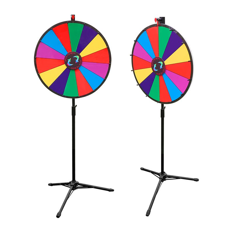Premier PVC Wheel of Fortune Game Prize Wheel Stand Custom Logo for Billboards & Awards
