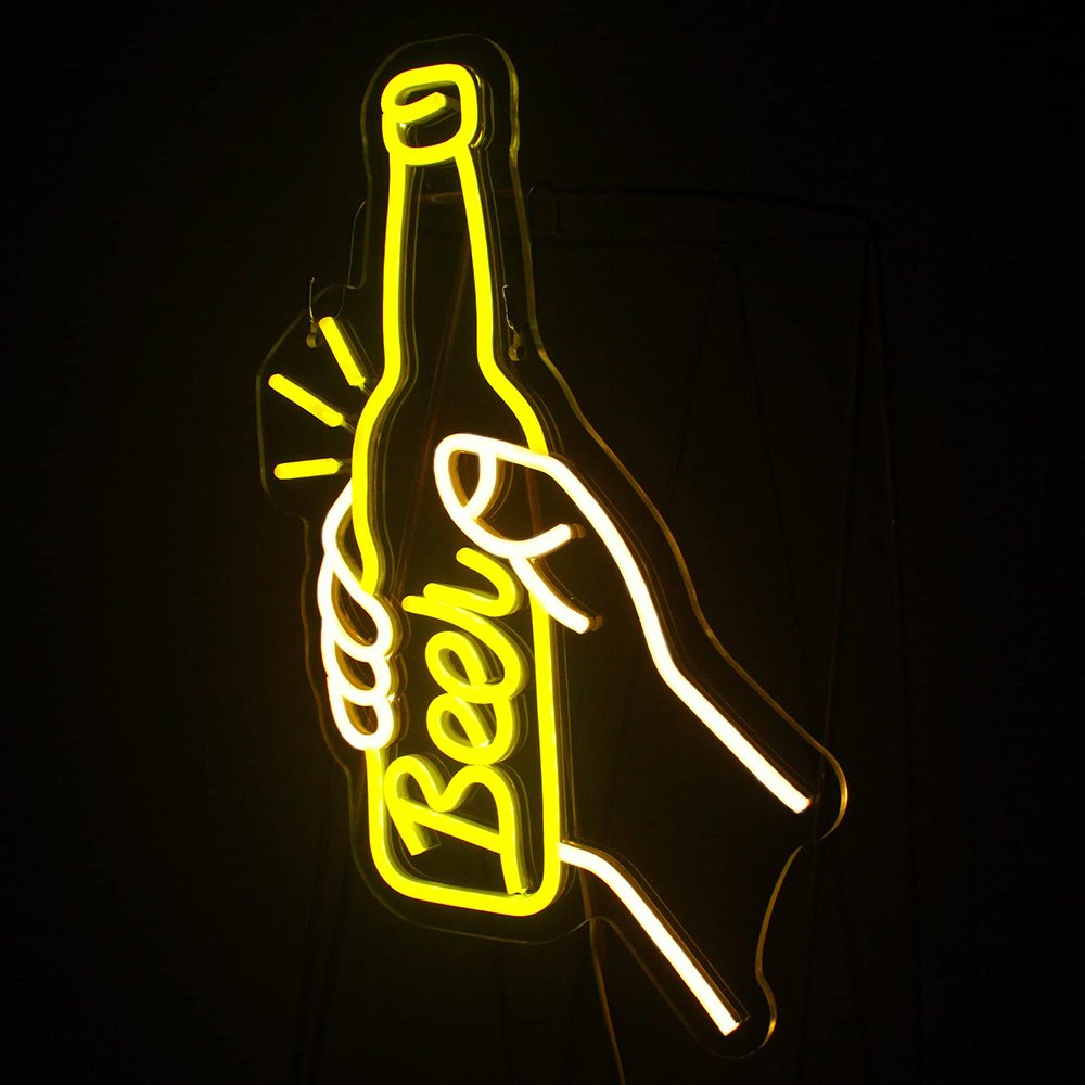 Fast Delivery Acrylic Board Cheers Led Neon Light Big This Must Be The Place Neon Sign