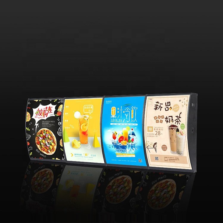 Fast food light box led sign billboard restaurant menu board Advertising light box