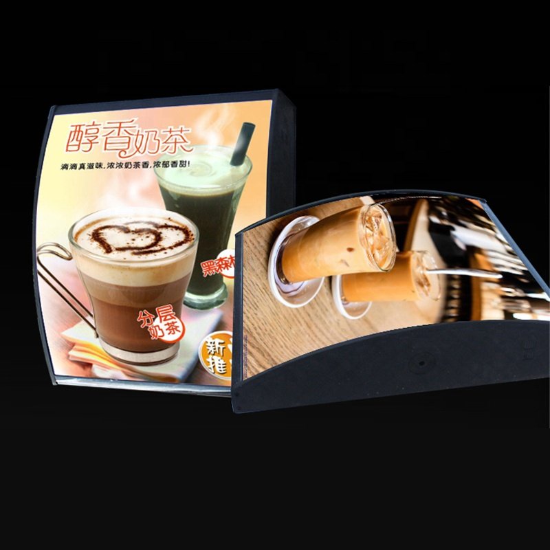 Fast food light box led sign billboard restaurant menu board Advertising light box