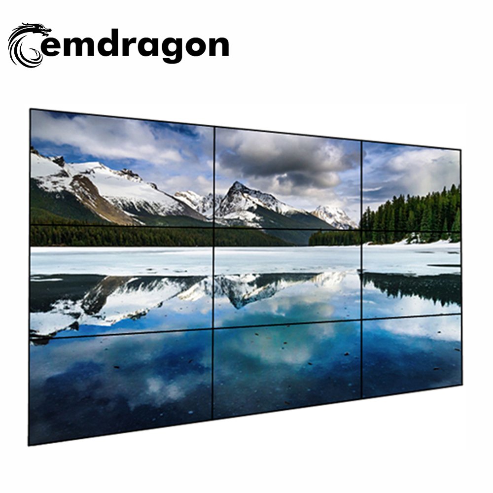Digital Signage Backpack 46inch LCD Videowall 3.5mm 2 X 3 Wall Mount Digital Signage LED Monitor Advertising Sign Boards