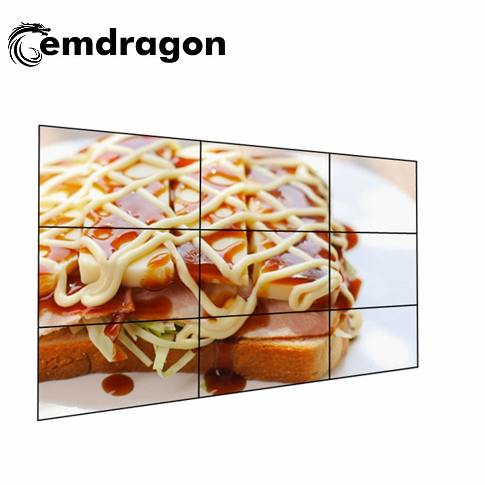 Digital Signage Backpack 46inch LCD Videowall 3.5mm 2 X 3 Wall Mount Digital Signage LED Monitor Advertising Sign Boards