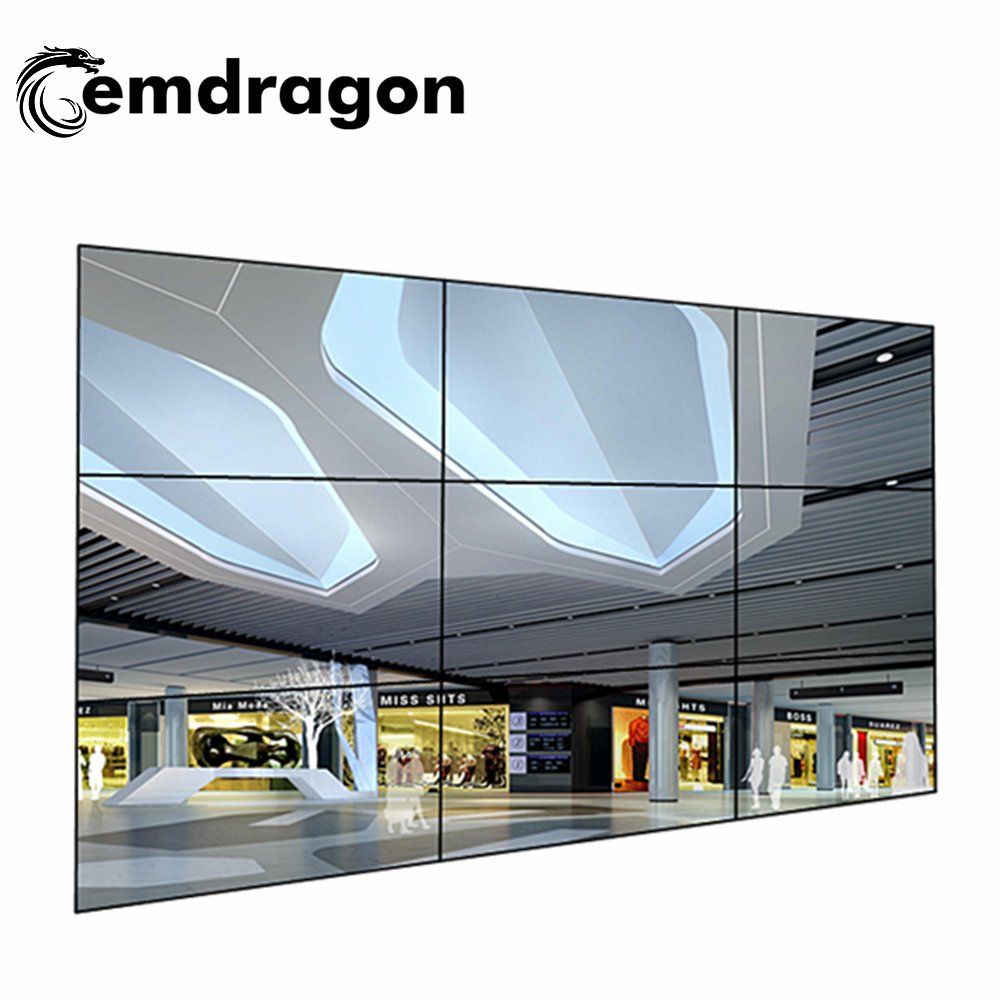 Digital Signage Backpack 46inch LCD Videowall 3.5mm 2 X 3 Wall Mount Digital Signage LED Monitor Advertising Sign Boards