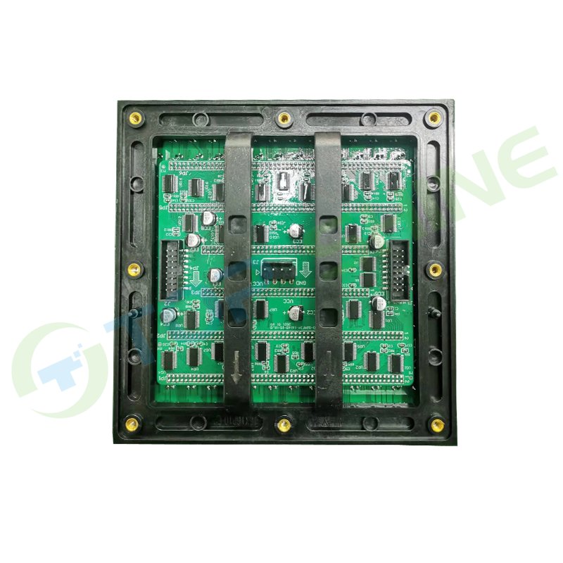 Outdoor P10/16/20 dual sides advertising board full color customized cross DIP led display 768*768mm P16 led pharmacy board