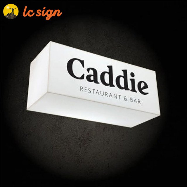 Outdoor Board Rectangle Custom Business Light Box Sign Led Outdoor Led Advertising Light Box Acrylic Lightbox