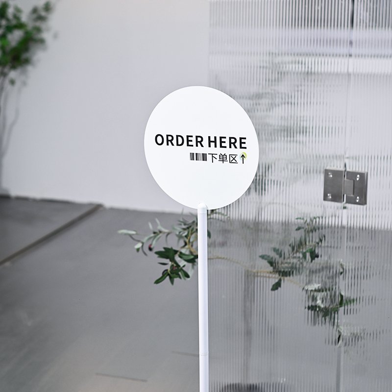Creative mobile billboard outdoor signage painted stainless steel Colour and logo can be customized