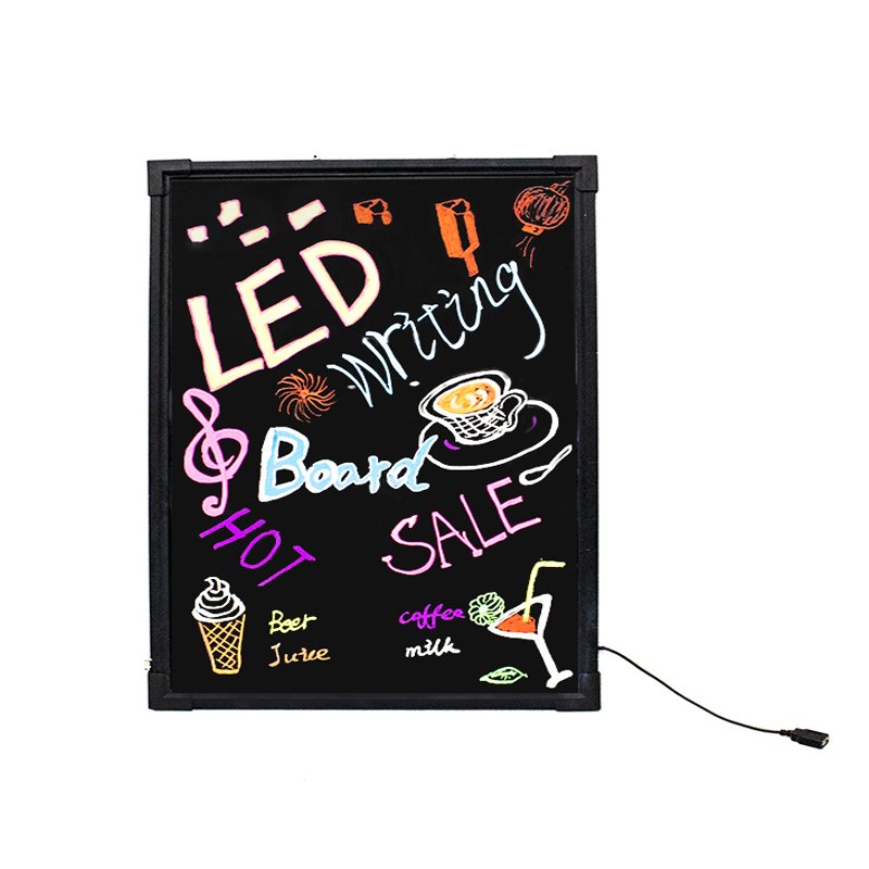 LED writing boards easy to writing advertising message cheaper price