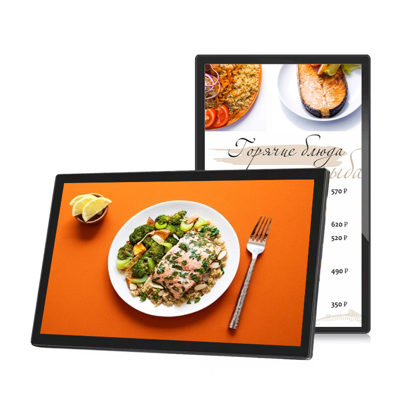 Best quality wall mounted Digital Menu Board Pizza Digital Board Display Screen convenient store LCD Digital Menu Display