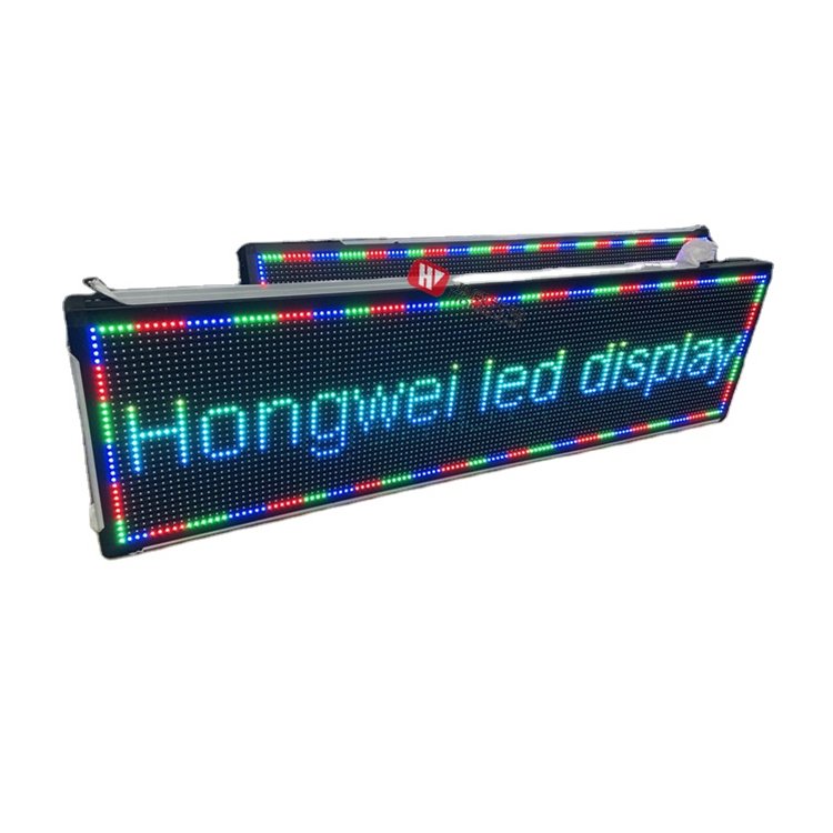 Wifi Digital Board Logo Store Scrolling Screen Outdoor Programmable Signs Text P10 Led Sign Display