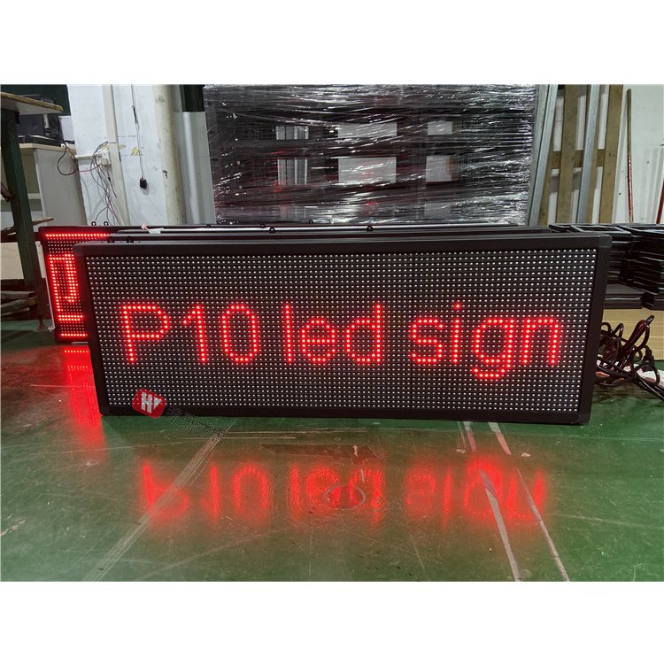 Wifi Digital Board Logo Store Scrolling Screen Outdoor Programmable Signs Text P10 Led Sign Display