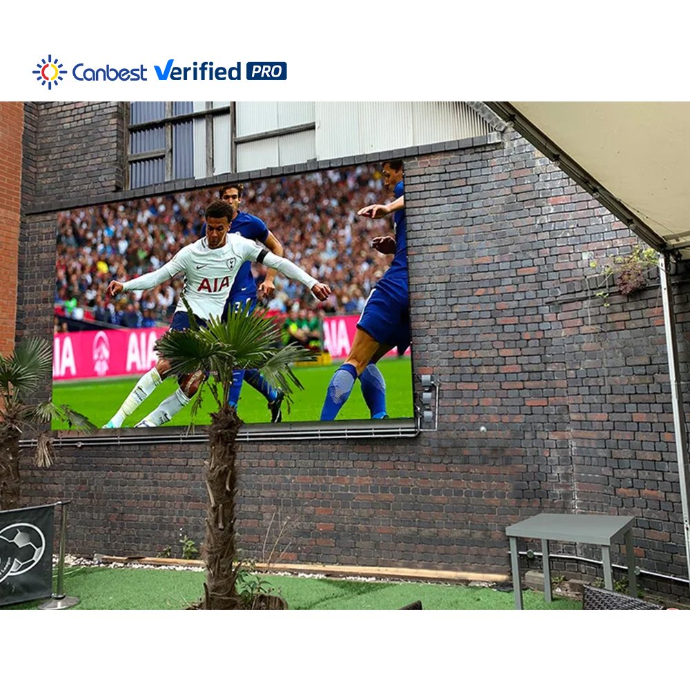 Outdoor 4X8 National Star P6 P10 Led Video Sign Board Screen Painel Ip65 Led Video Wall Videowall Cabinet 4M X 3M Led Billboard