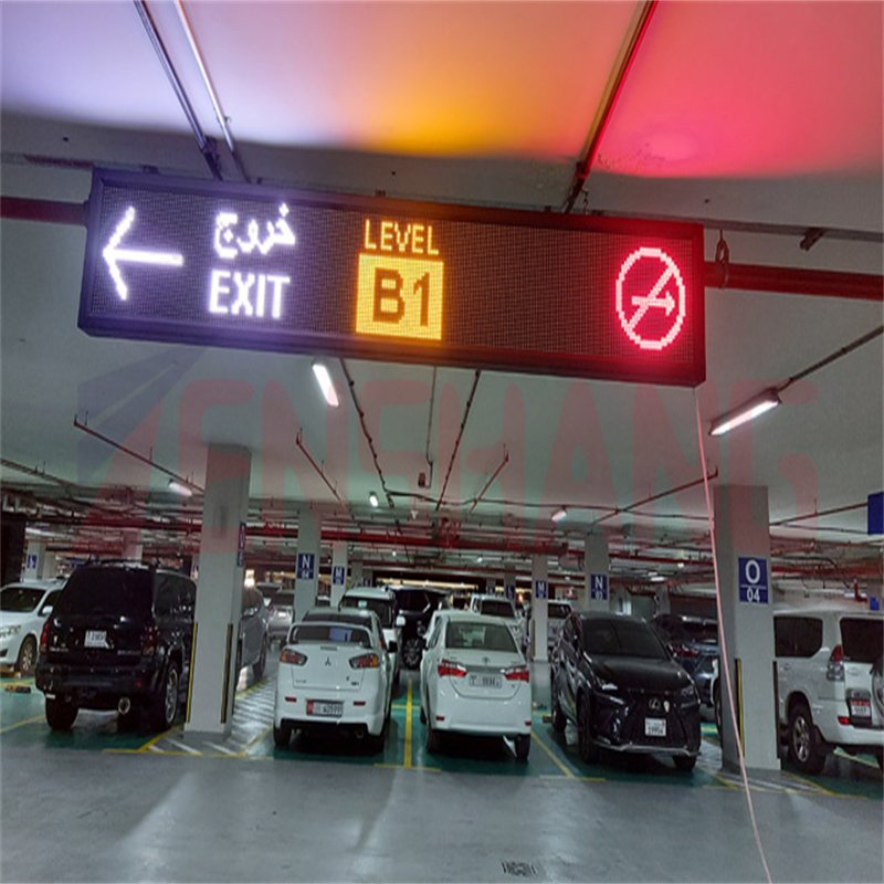 P10 1280*480mm Advertising Led Display Panel Billboard Single Colour Led Display Board