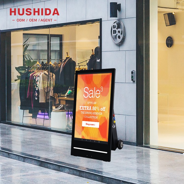 43'' outdoor digital signage lcd portable advertising display outdoor menu board digital signage and displays restaurant outdoor