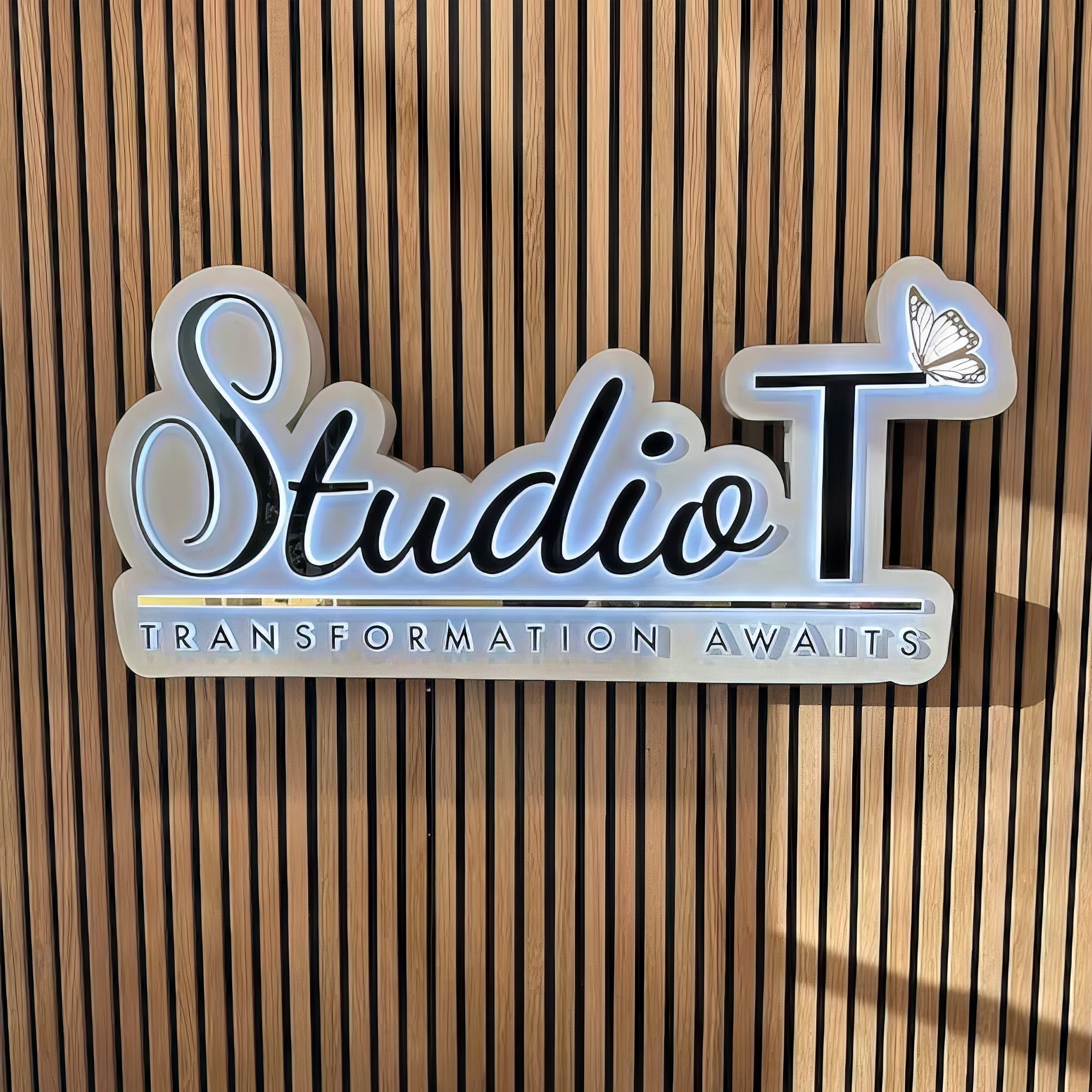 Outdoor 3d advertising led signs acrylic base for led sign letter board for shop